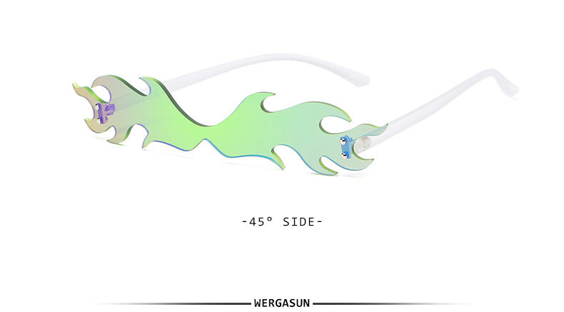 Trendy Wild European and American Personality Sunglasses Glasses