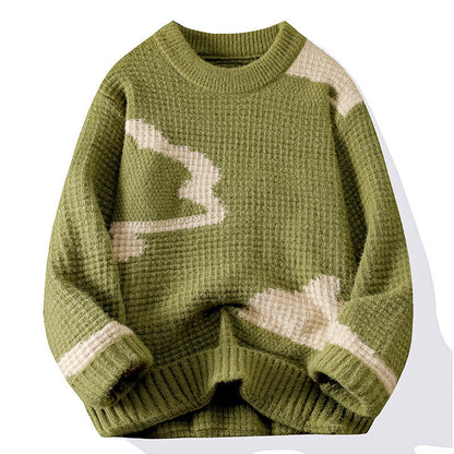 Undershirt Leisure Warm Knitwear Sweater
