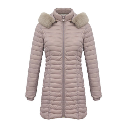 Winter Long Parka Ultra-light Liner Women's Quilted Cotton Coat