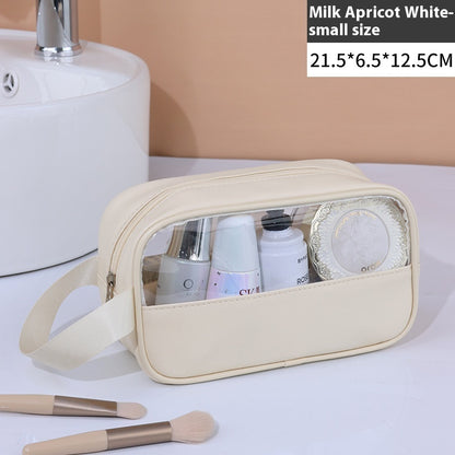 Large Capacity Cosmetic Bag Women's Transparent