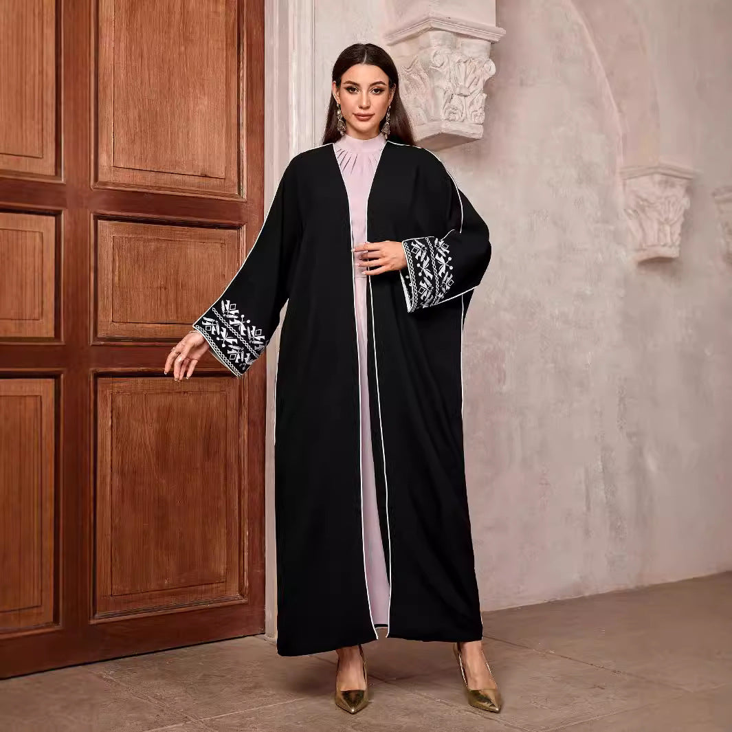Embroidery Middle East Muslim Fashion Cardigan