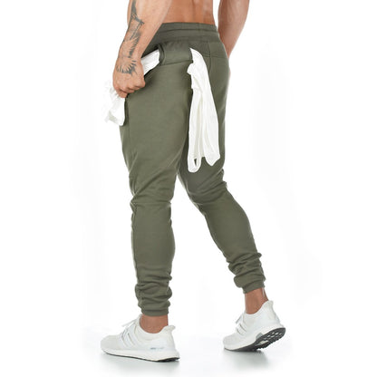 Sports pants men's hanging towel running training pants