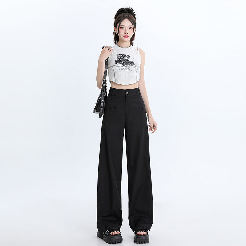 Fashion Personality Wide-leg Casual Pants Women