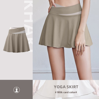 Quick-drying Anti-exposure Running Fitness Fake Skirts