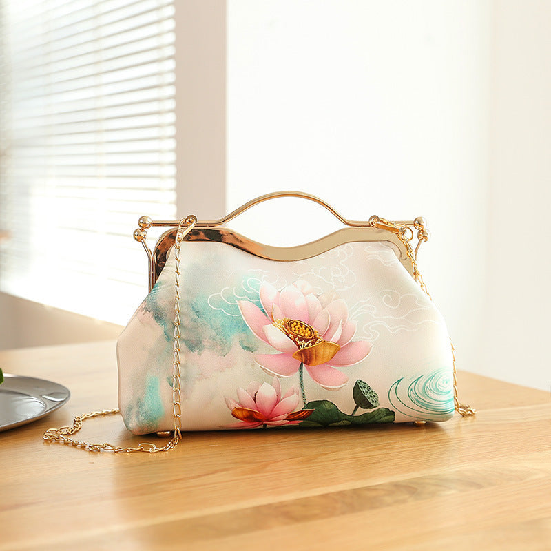 High-end Ethnic Style Tote Clutch Bag Women