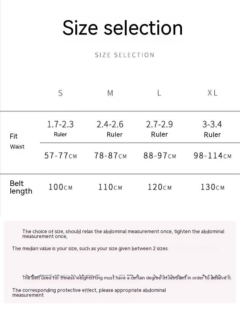 Sports Training Protection Cowhide Belt