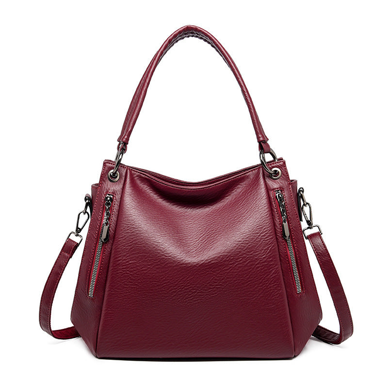 Soft Leather Handbag Women's Shoulder Bag
