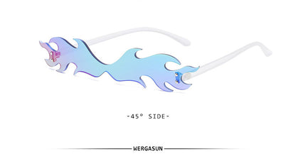 Trendy Wild European and American Personality Sunglasses Glasses