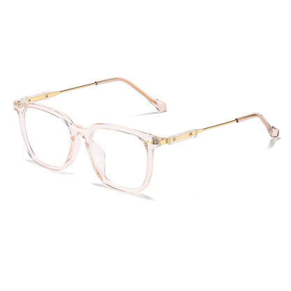 Anti-blue Light Plain Mirror TR90 Transparent Tide Glasses Stand