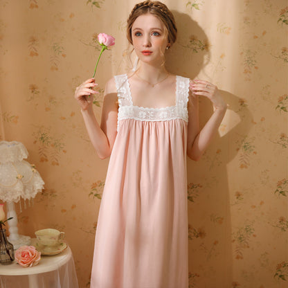 Sleepwear Sleeveless Length Loose And Comfortable
