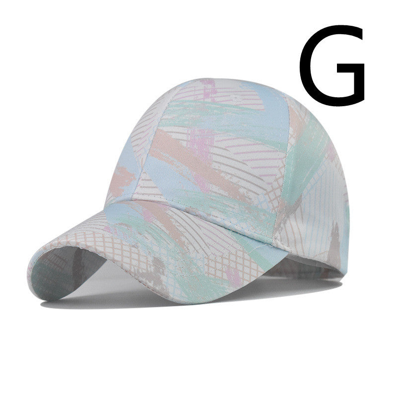 Tie-dyed Cotton Men's And Women's Baseball Caps