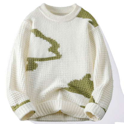 Undershirt Leisure Warm Knitwear Sweater