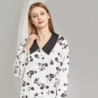 Summer Ice And Snow Silk Sleepwear Air Conditioning Room