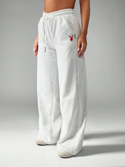 Wide Leg Sports Pants For Casual Women