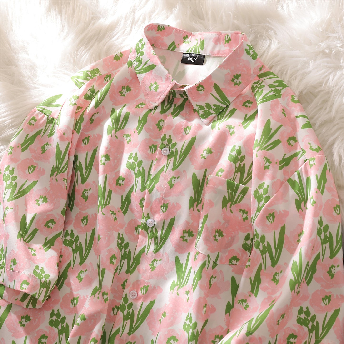 Outerwear Short-sleeved Shirt For Women Summer