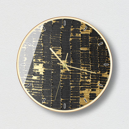 Stylish senior living room wall clock