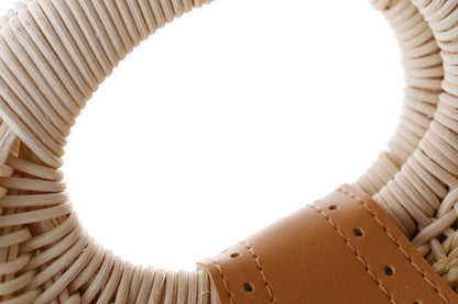 Handmade Rattan Handbag – Summer Beach Purse