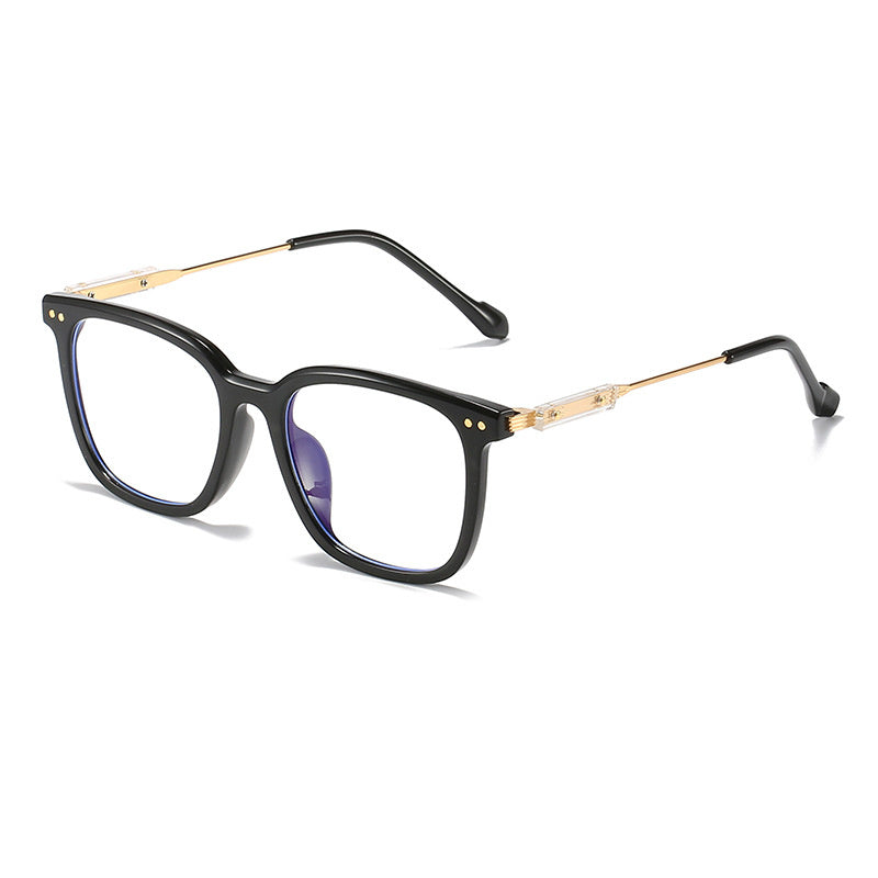 Anti-blue Light Plain Mirror TR90 Transparent Tide Glasses Stand