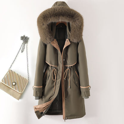 Mid-length Cotton Clothing Winter Cotton-padded Coat Down Cotton-padded Jacket For Women