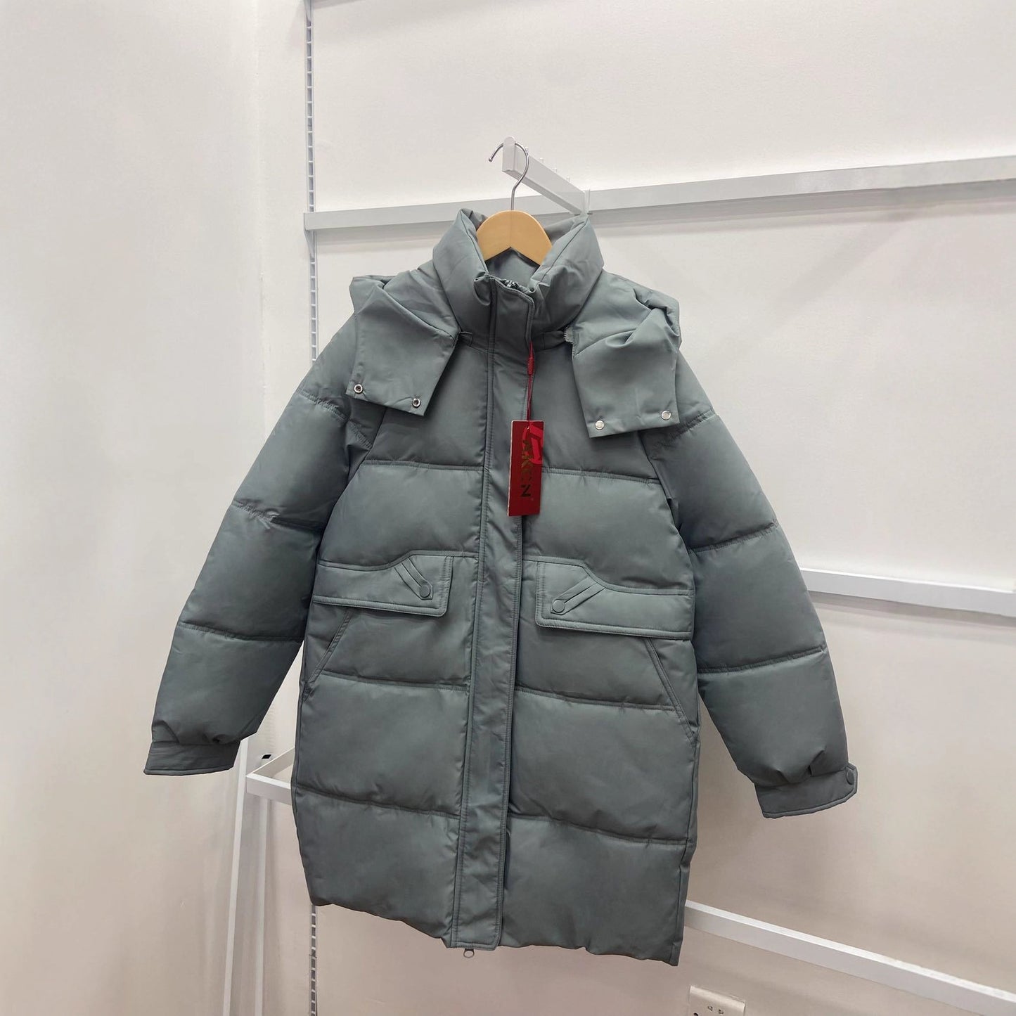 Women's Down Cotton-padded Jacket Mid-length Winter