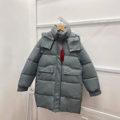Women's Down Cotton-padded Jacket Mid-length Winter