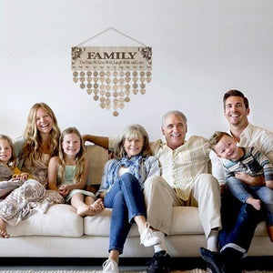 Home Wooden DIY Calendar Board