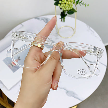 Fashion Literature And Art Tortoiseshell Frame Myopia Finished Glasses