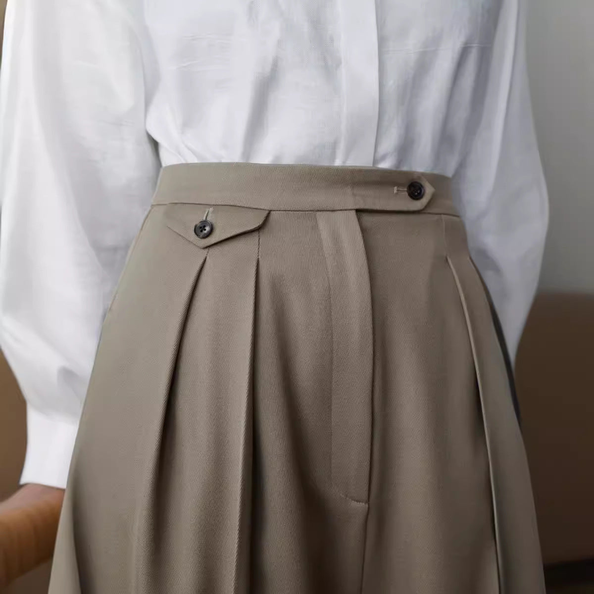 Fashion Straight Casual Wide-leg Pants For Women