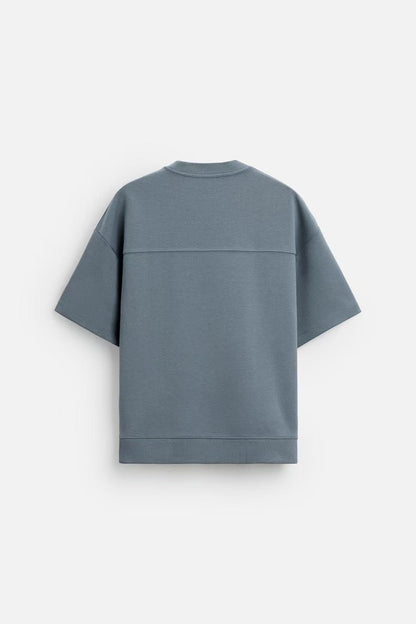 Loose Double-sided Cloth Texture Short Sleeve