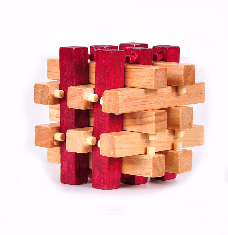 Wooden Educational Toys Burr Puzzle