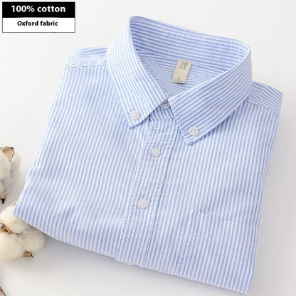 Men's Autumn Long-sleeved Casual Cotton Shirt