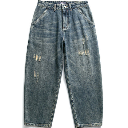 Fashion Retro Loose Harem Jeans Men