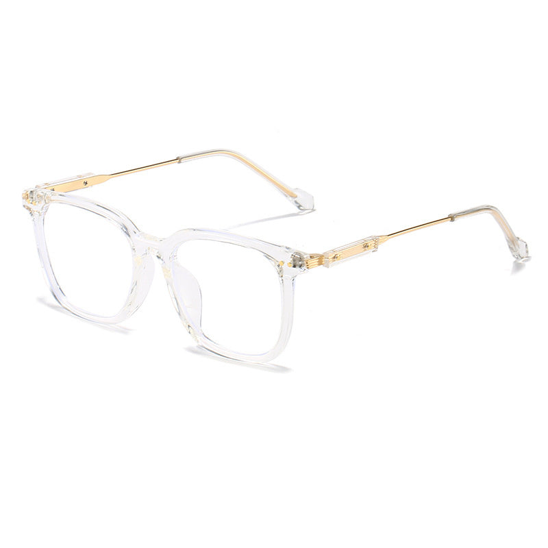 Anti-blue Light Plain Mirror TR90 Transparent Tide Glasses Stand