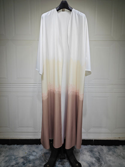 Muslim Clothing Coat Tie-dyed Cloak
