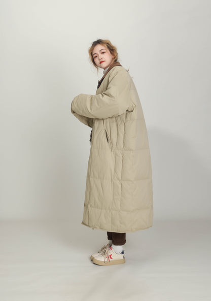 Winter New Cotton Jacket, Casual And Loose Fit, Knee Length Short Down Jacket