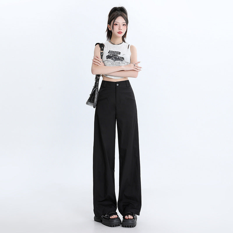 Fashion Personality Wide-leg Casual Pants Women