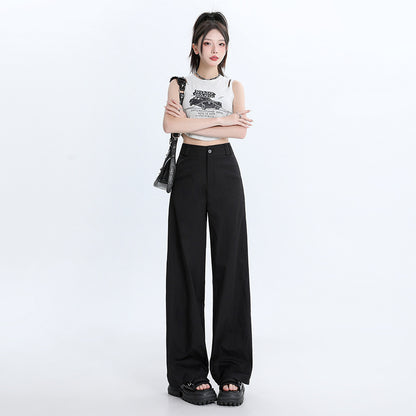 Fashion Personality Wide-leg Casual Pants Women