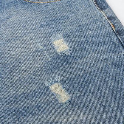 Fashion American Street Ripped Jeans Men