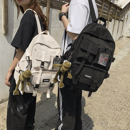 School Bag Female Korean Version Of High School Students Junior High School Students Simple Backpack