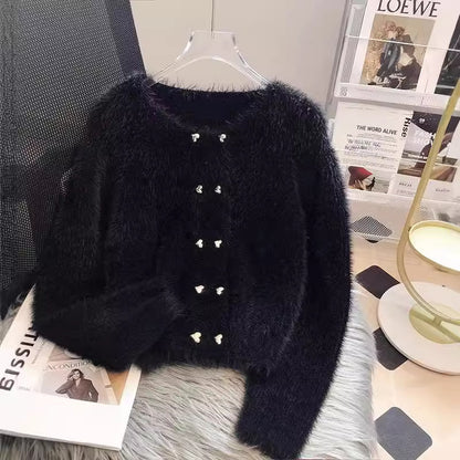 Knitted Cardigan Sweater Coat For Women