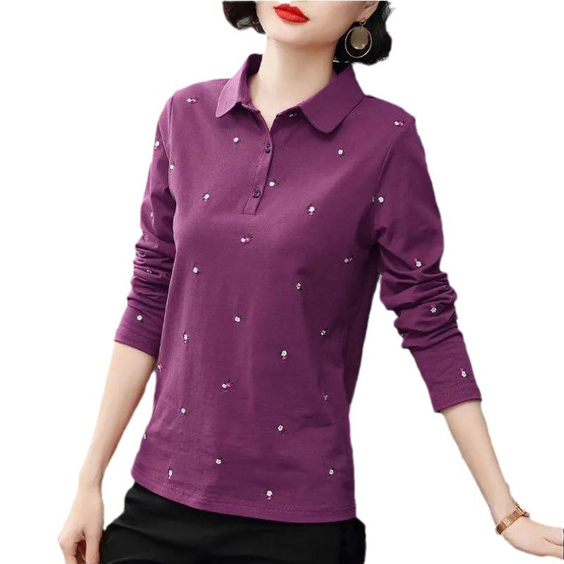 Women's Fashion Personality Polo Top