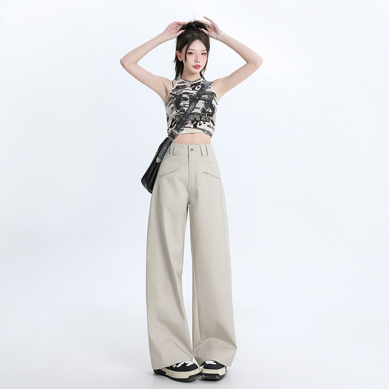 Fashion Personality Wide-leg Casual Pants Women