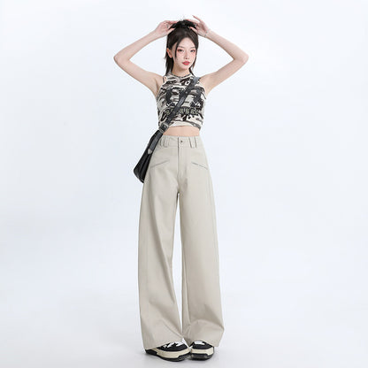 Fashion Personality Wide-leg Casual Pants Women