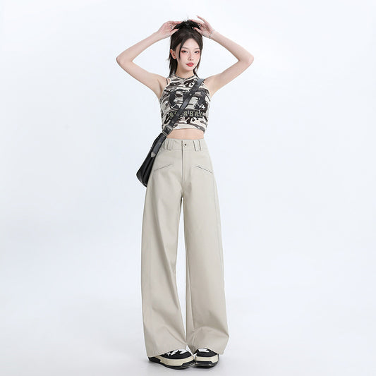 Fashion Personality Wide-leg Casual Pants Women