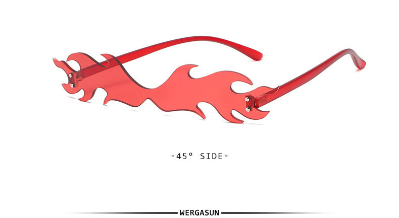 Trendy Wild European and American Personality Sunglasses Glasses