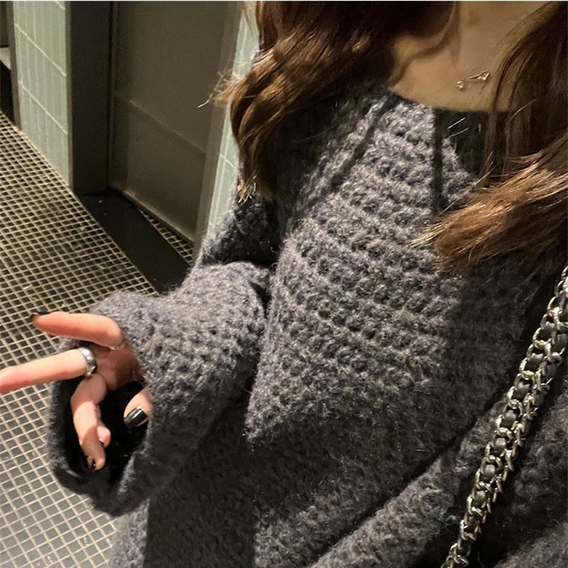 Fashion Knitwear Women's Coat Top