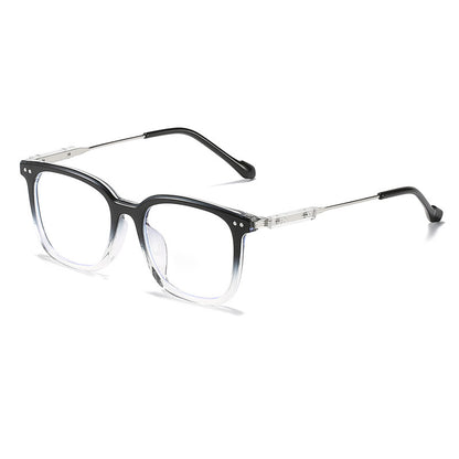 Anti-blue Light Plain Mirror TR90 Transparent Tide Glasses Stand