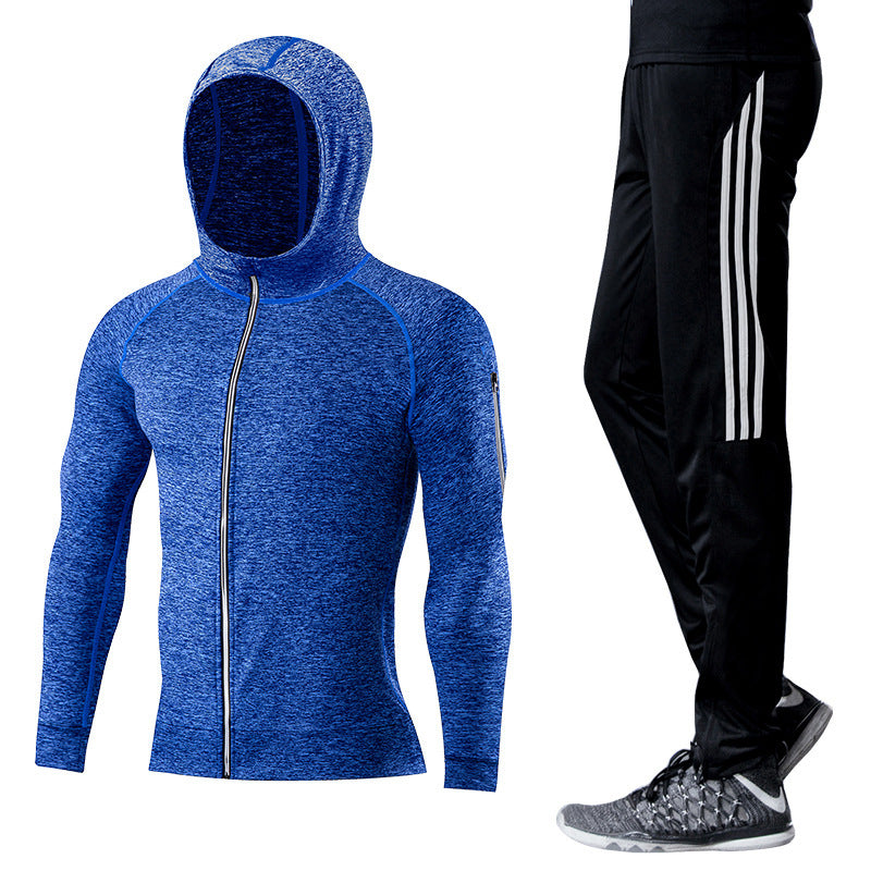 Men'S Fitness Suit Night Running Sportswear Two-Piece Suit