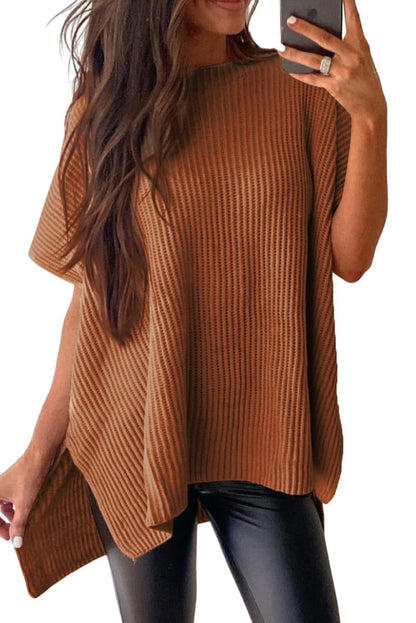 Casual Loose Shoulder Short-sleeved Top For Women