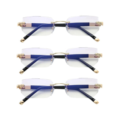 Frameless Older and Younger HD Reading Glasses